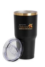 30oz. Travel Tumbler with Holographic Gold