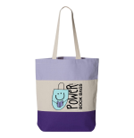 Power Book Bags Reuseable Tri-Color Shopping Tote